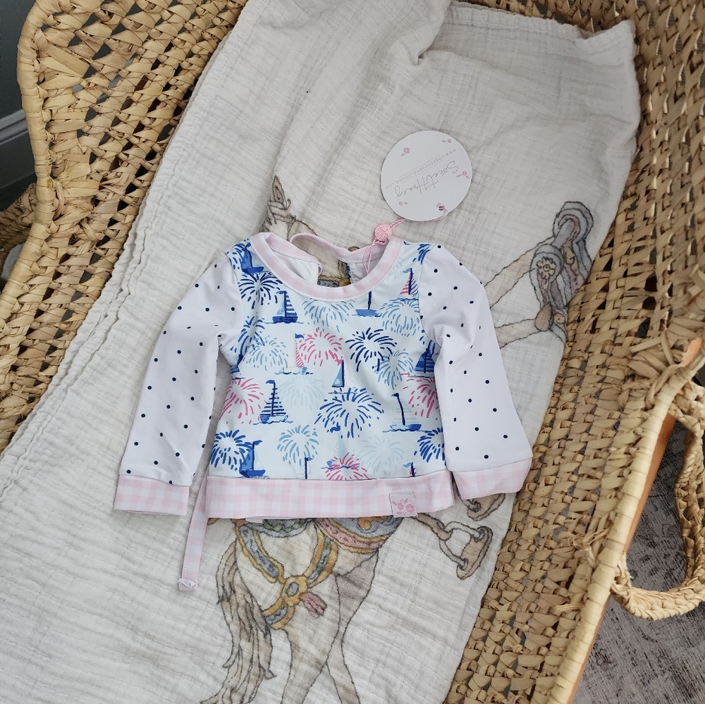 Sweet Honey Baby Rash Guard